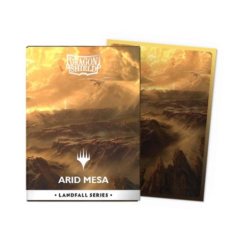 Koszulki na karty Dragon Shield ARID MESA 100 Landfall Series