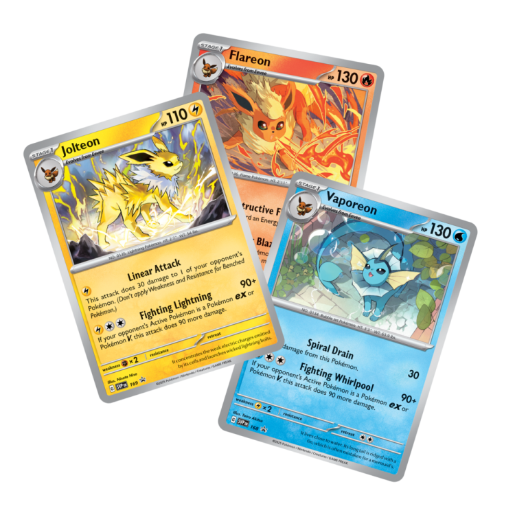 Pokemon TCG: Scarlet &amp;amp; Violet Prismatic Evolutions Poster Collection
