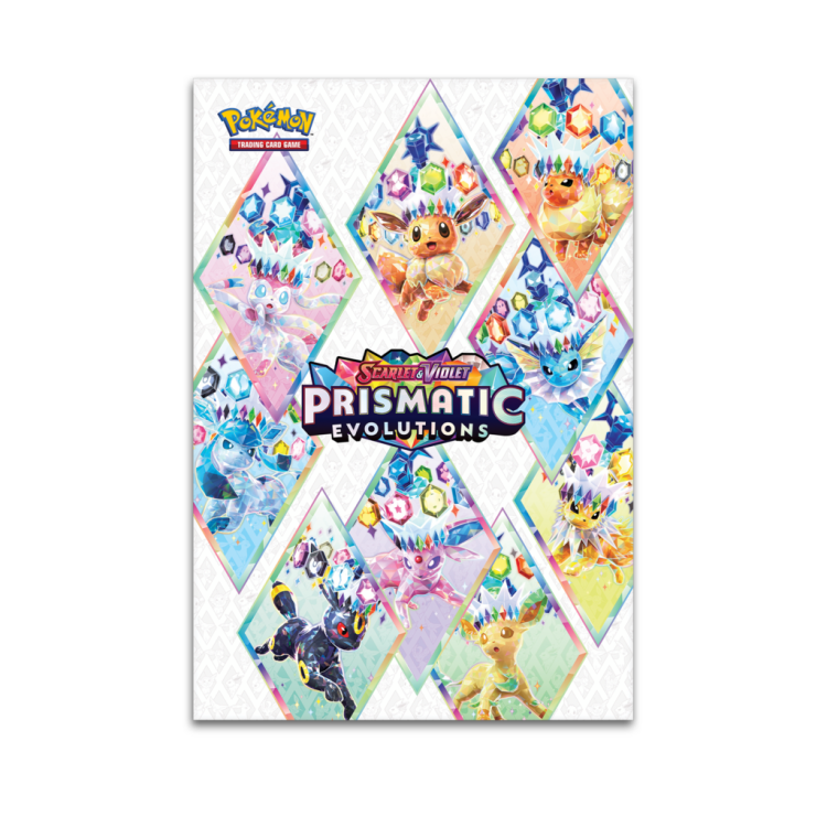 Pokemon TCG: Scarlet &amp;amp; Violet Prismatic Evolutions Poster Collection